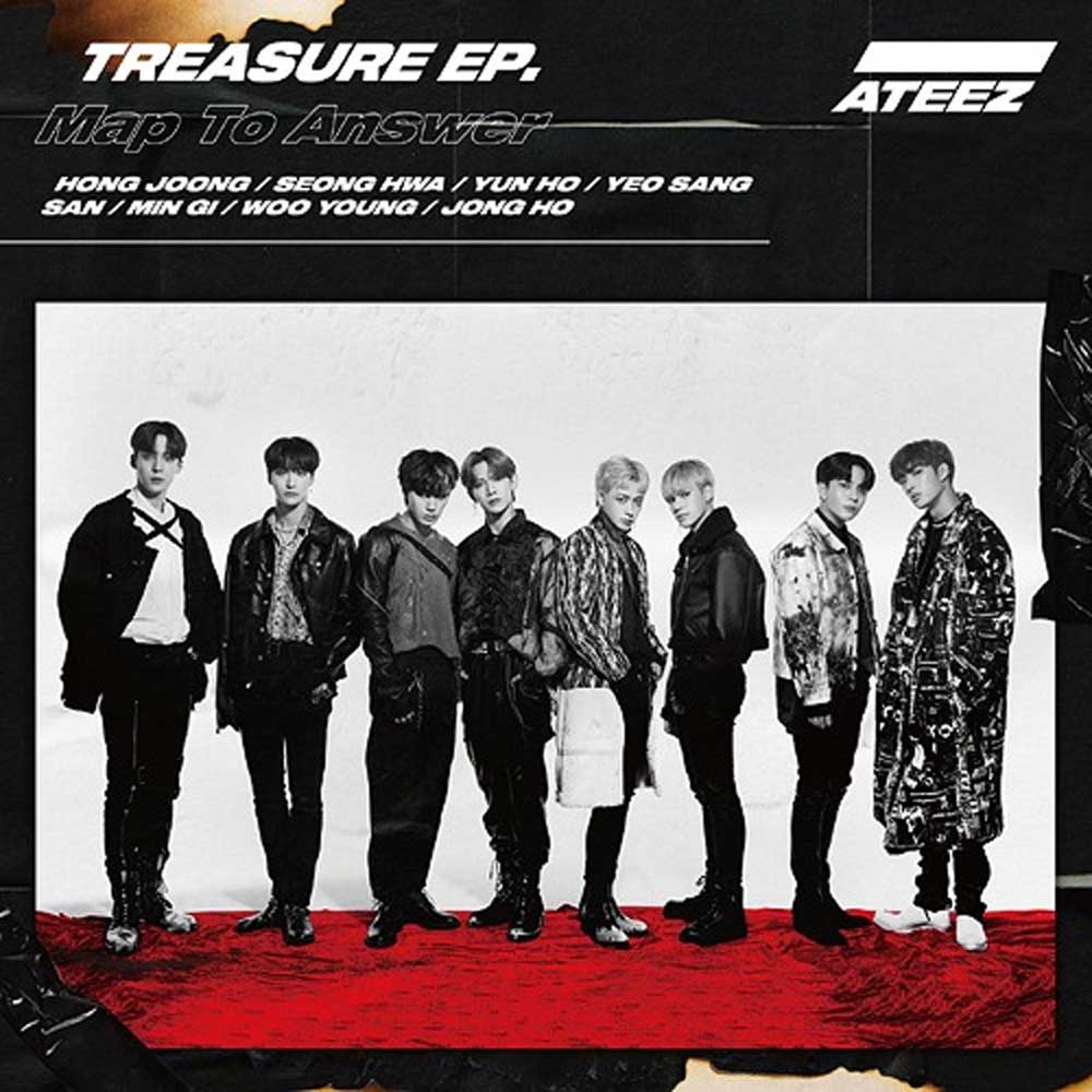 ateez 1st japanese mini album [ treasure ep. map to answer ] a type