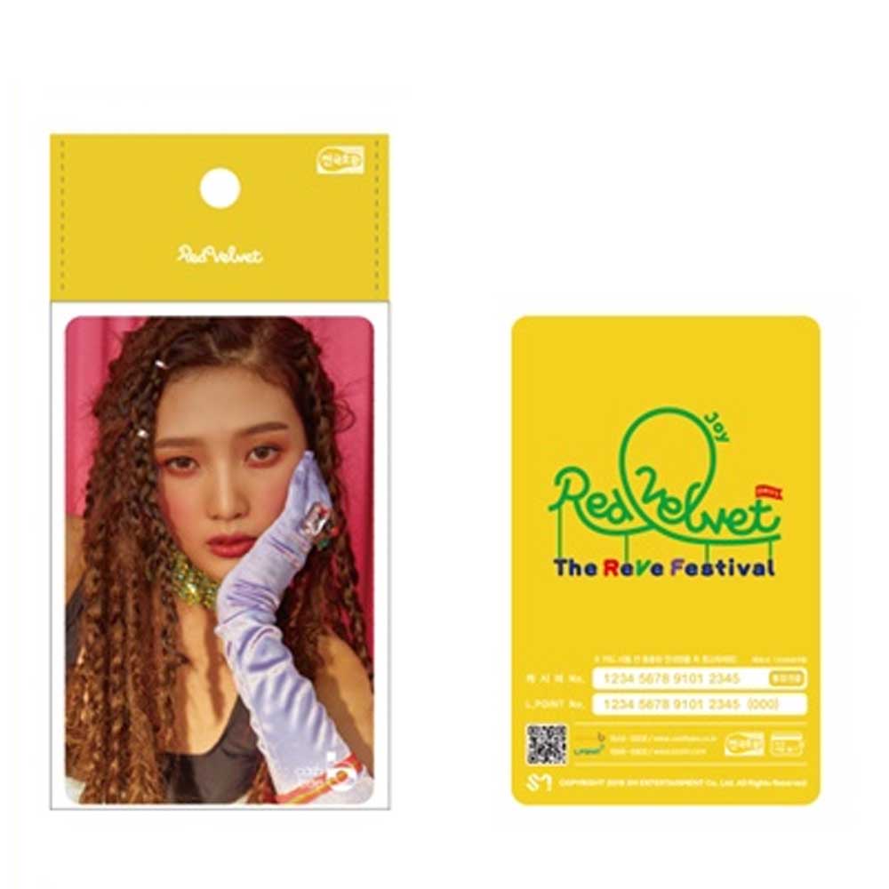 레드벨벳 | RED VELVET [ THE REVE FESTIVAL: DAY 1 ] CASHBEE TRANSPORTATION CARD