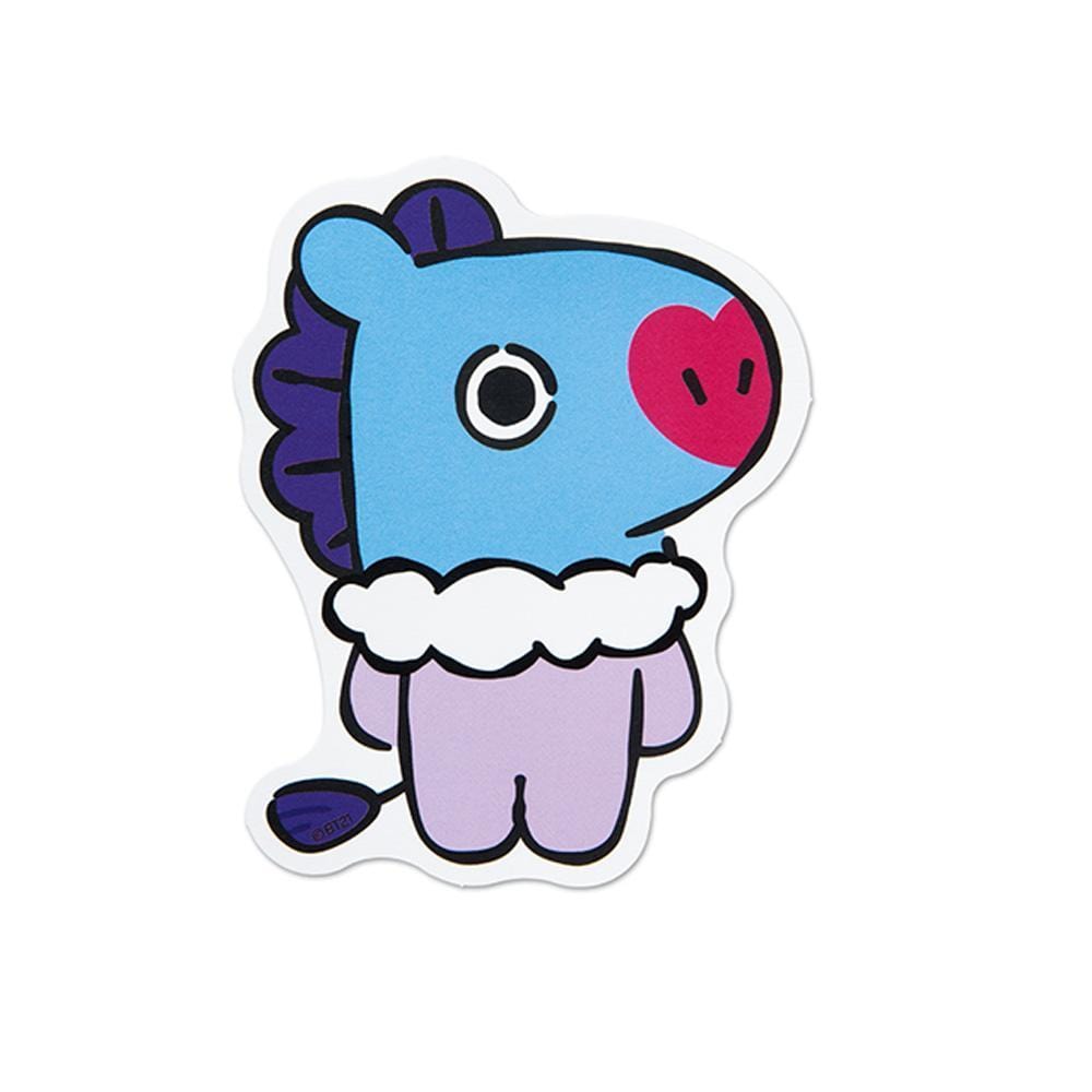 BT21© BADGE STICKER MANG - WINTERBEAR