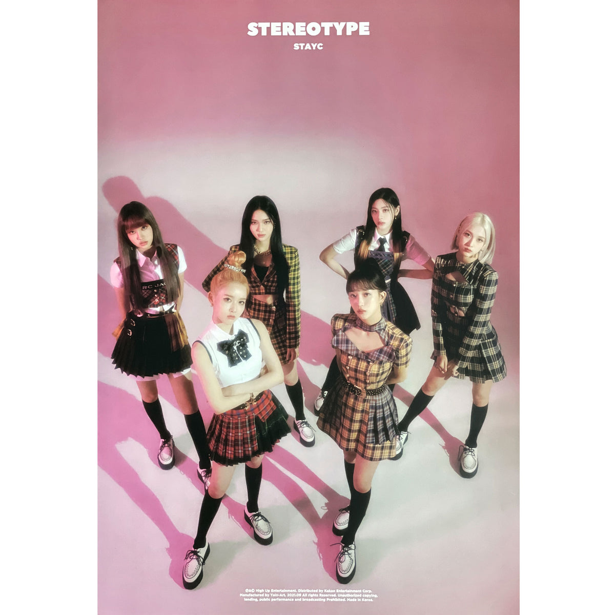 스테이씨 | STAYC | 1ST MINI ALBUM [ STEREOTYPE ] | (B-2 VER.) POSTER ONLY ...