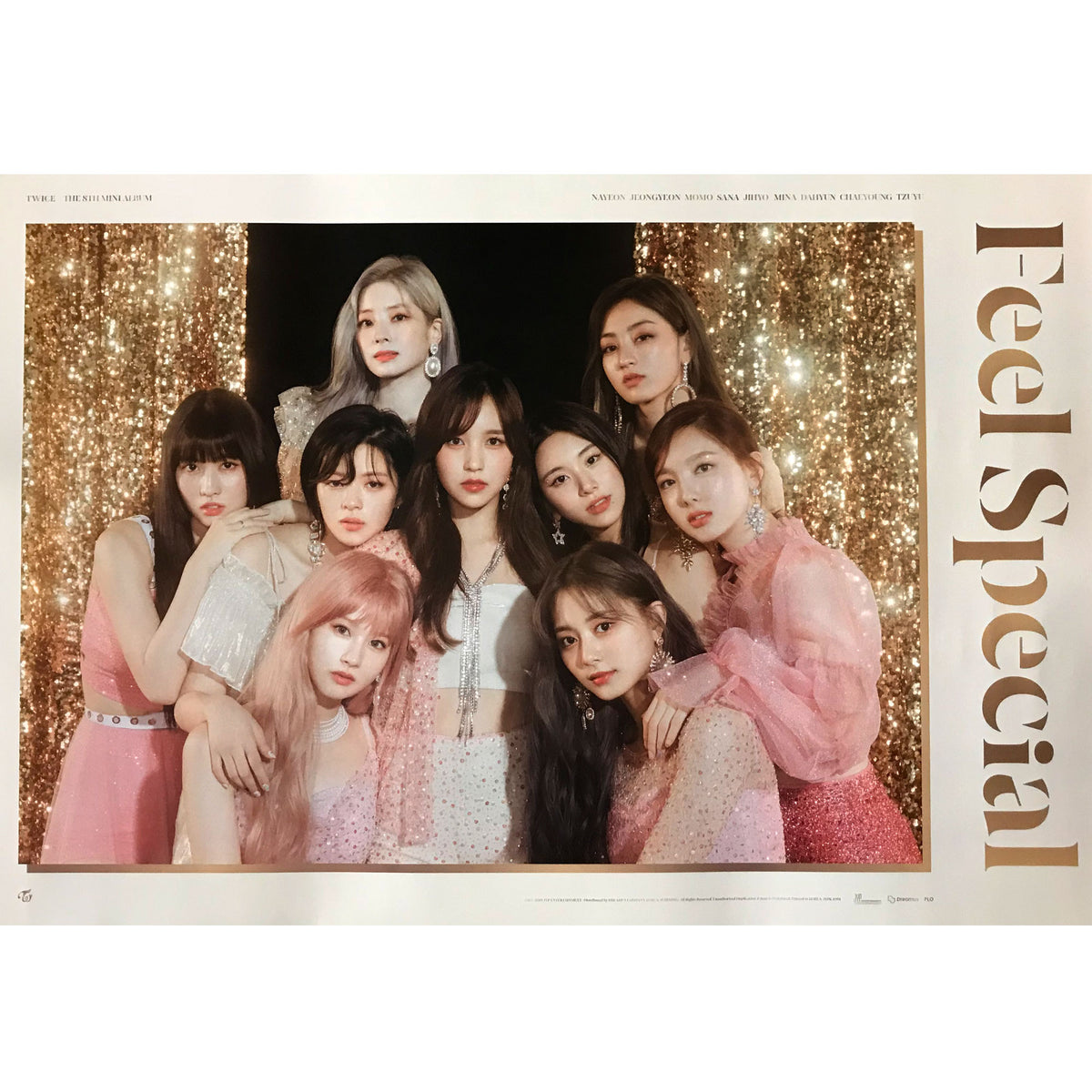 트와이스 | twice | 8th mini album [ feel special ] | (a ver.) poster only