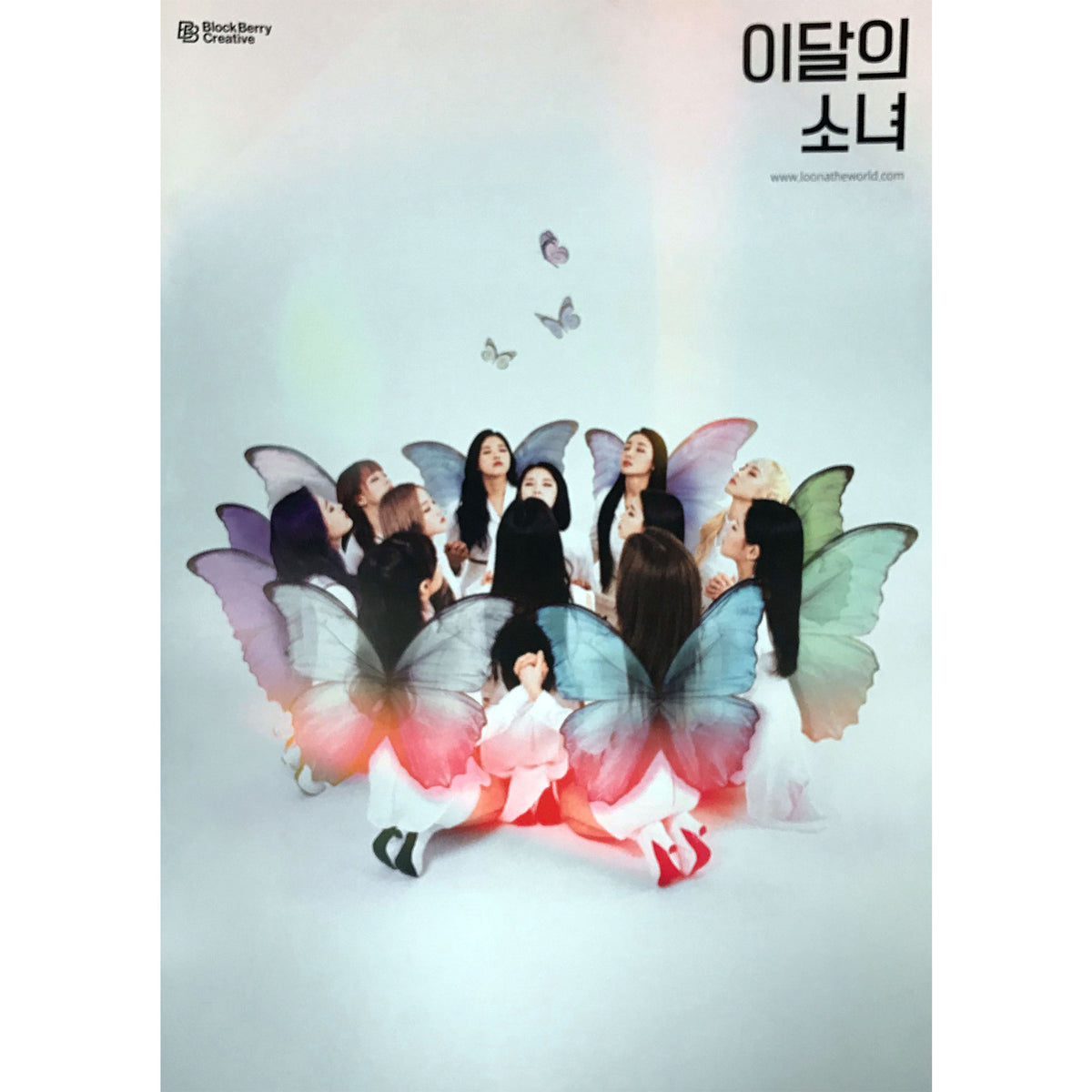 이달의소녀 | LOONA | 1ST MINI ALBUM REPACKAGE [ X X ] | (LIMITED A VER.) POSTER  ONLY