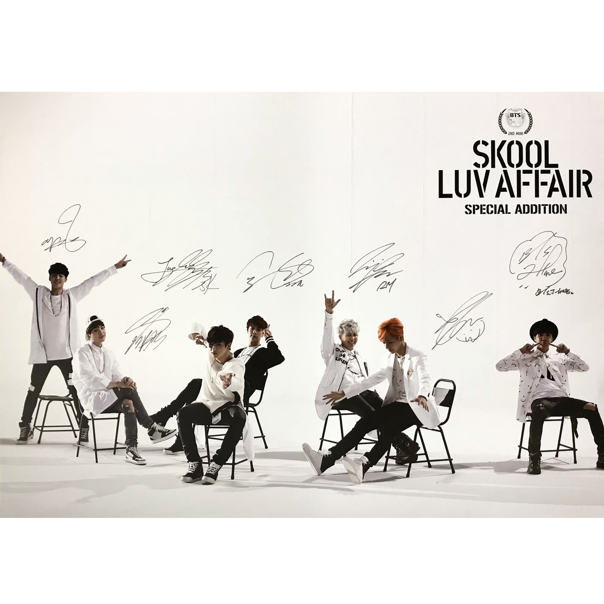 방탄소년단 | BTS | 2ND MINI ALBUM [ SKOOL LUV AFFAIR ] | (SPECIAL ADDITION VER.)  POSTER ONLY