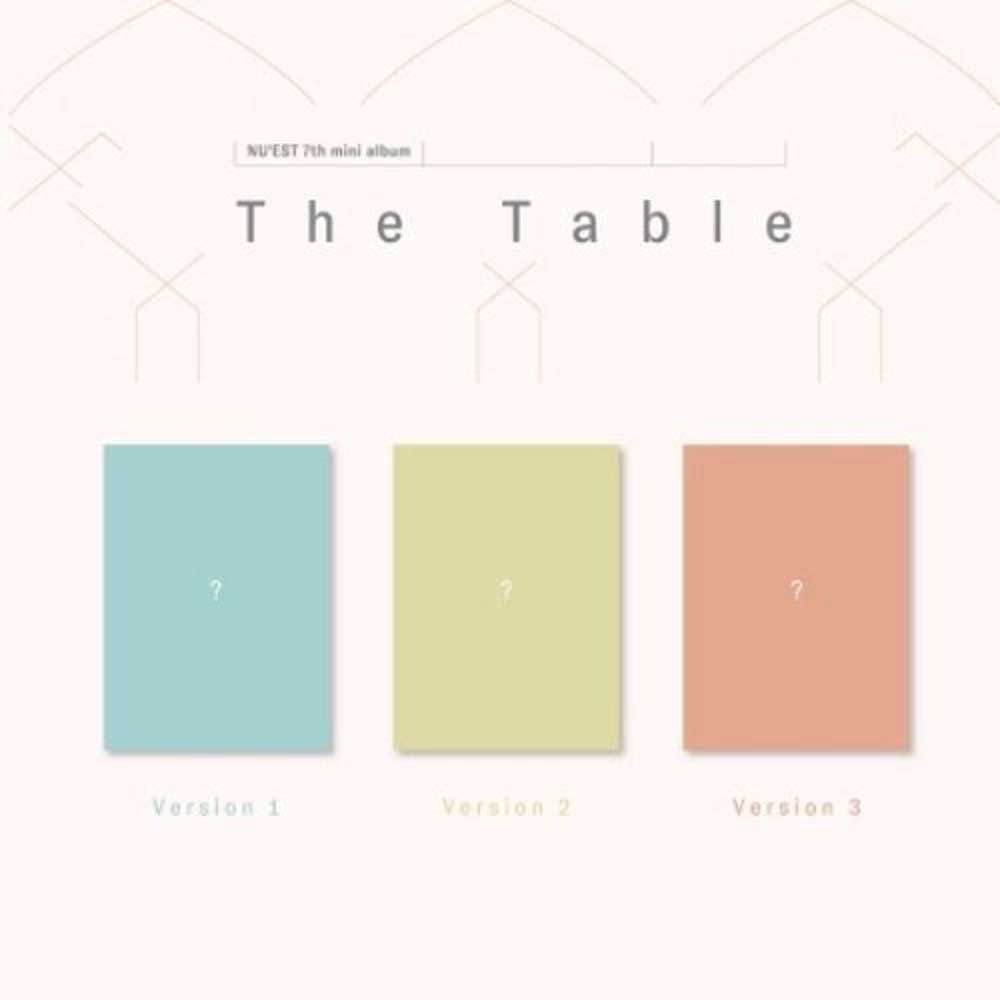 뉴이스트 | nu'est 7th mini album [ the table ]