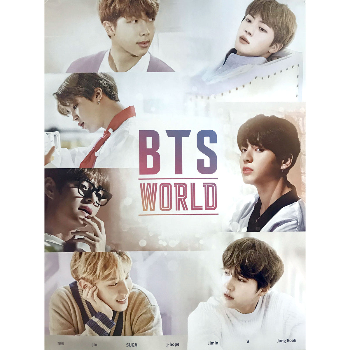 original soundtrack [ bts world ] | poster only