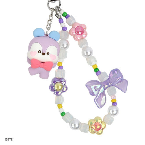 BT21 MININI BEADS STRAP KEYRING LOVELY