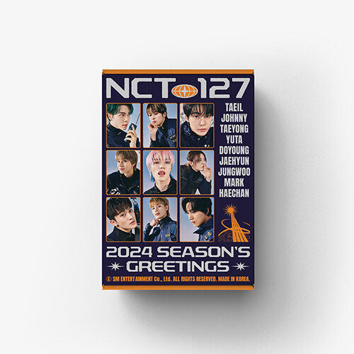 nct 127 2024 season's greetings+ photo card set $64.99