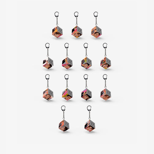 SEVENTEEN MINI CUBE KEYRING [ 17 RIGHT HERE ]