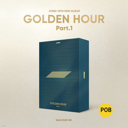 에이티즈 | ATEEZ 10TH MINI ALBUM [ GOLDEN HOUR : Part.1 ] +1POB