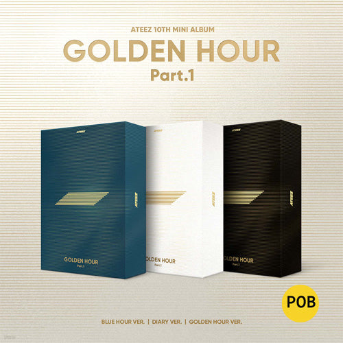 에이티즈 | ATEEZ 10TH MINI ALBUM [ GOLDEN HOUR : Part.1 ] +1POB