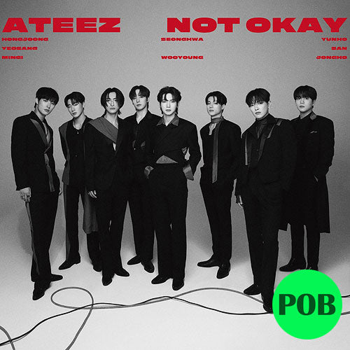 에이티즈 | ATEEZ 3rd JAPANESE SINGLE ALBUM [NOT OKAY] LIMITED EDITION TYPE B