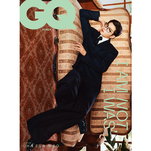 지큐| GQ 2024-08 [ CHA EUN-WOO ]