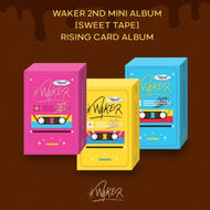 웨이커 | WAKER 2ND MINI ALBUM [ SWEET TAPE ] RISING CARD ALBUM