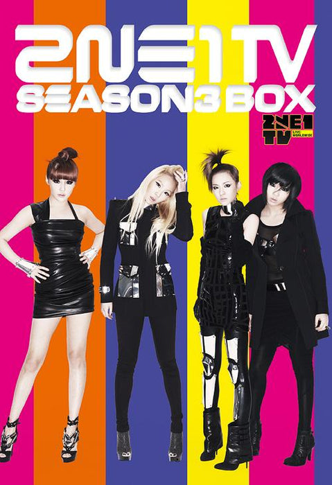 2NE1 TV Season3 Box [DVD]REGION CODE #2  JAPAN RELEASE