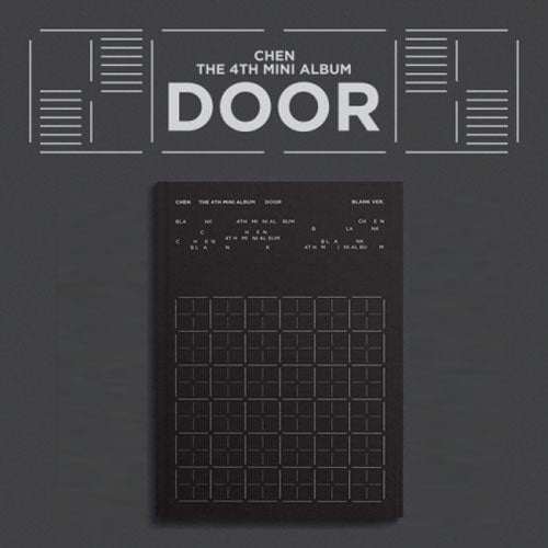 첸 | CHEN THE 4TH MINI ALBUM [ DOOR ]