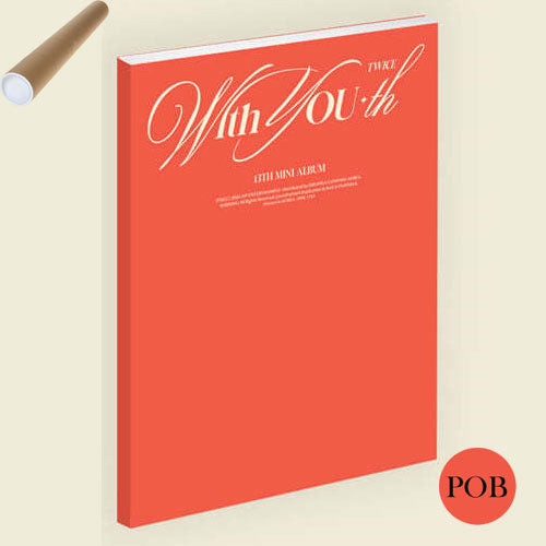 트와이스  TWICE 13TH MINI ALBUM [ With YOU-th ]+1 POB