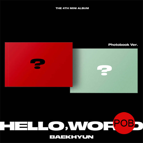 백현 | BAEKHYUN 4TH MINI ALBUM [ HELLO, WORLD ] PHOTOBOOK VER.+POB