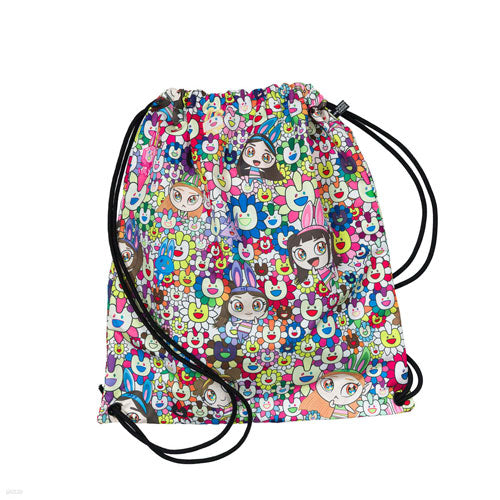 뉴진스 | NEWJEANS [ SUPERNATURAL NJ x MURAKAMI  ] DRAWSTRING BAG VER.