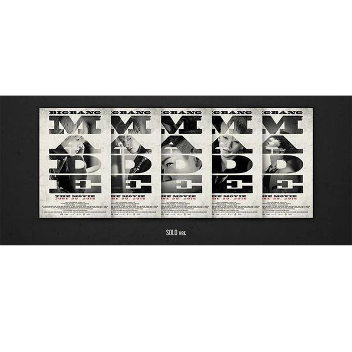 빅뱅 | BIGBANG | [ THE MOVIE ‘BIGBANG MADE’ ] | (SET VER.) POSTER ONLY