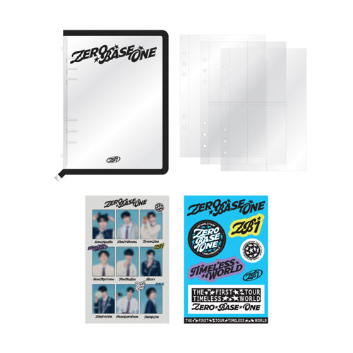 ZEROBASEONE [ COLLECT BINDER BOOK ] THE FIRST TOUR TIMELESS WORLD MD