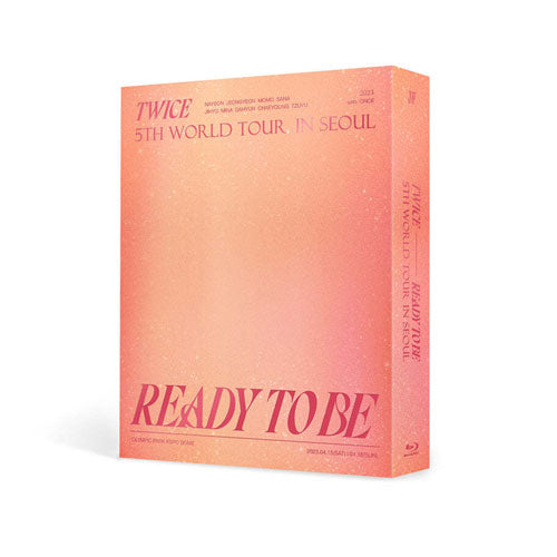 TWICE 5TH WORLD TOUR [ READY TO BE ] IN SEOUL BLU-RAY