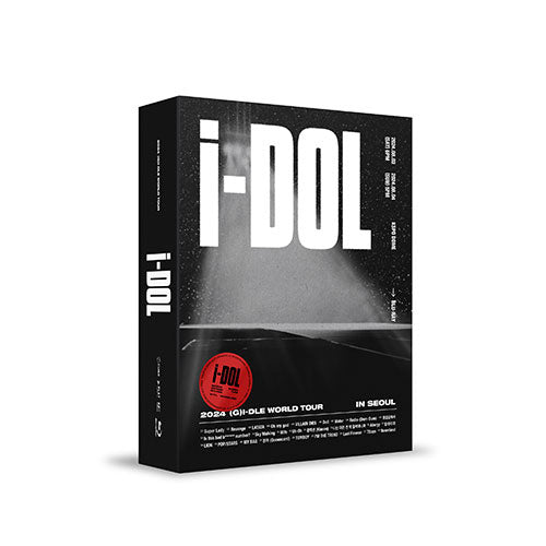 (G)I-DLE 2024 (G)I-DLE WORLD TOUR [ iDOL] IN SEOUL BLU-RAY+POB