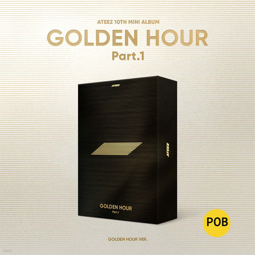 에이티즈 | ATEEZ 10TH MINI ALBUM [ GOLDEN HOUR : Part.1 ] +1POB