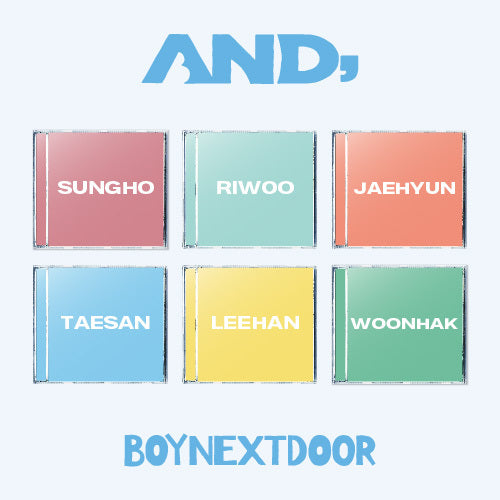 보이넥스트도어 | BOYNEXTDOOR | JAPAN 1ST SINGLE ALBUM [AND,] | (Limited Edition / MEMBER)