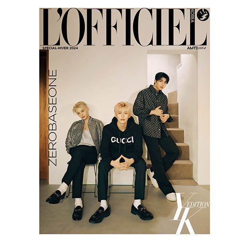 로피시엘 옴므 | L'OFFICIEL HOMMES 2024 WINTER EDITION [ ZEROBASEONE ]