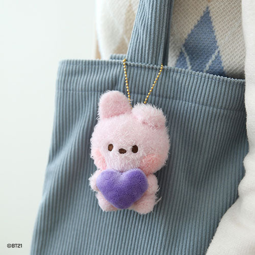 BT21 MININI PLUSH KEYRING [ HEART ]