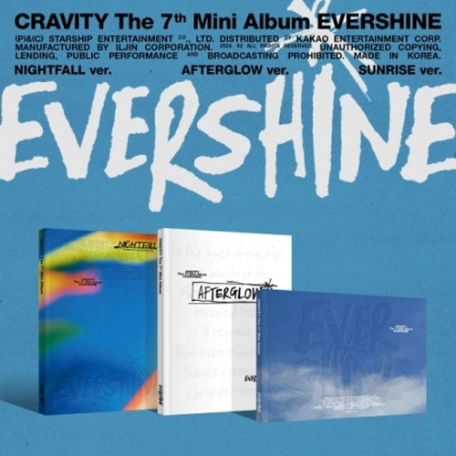 크래비티 | CRAVITY THE 7TH MINI ALBUM [ EVERSHINE ]