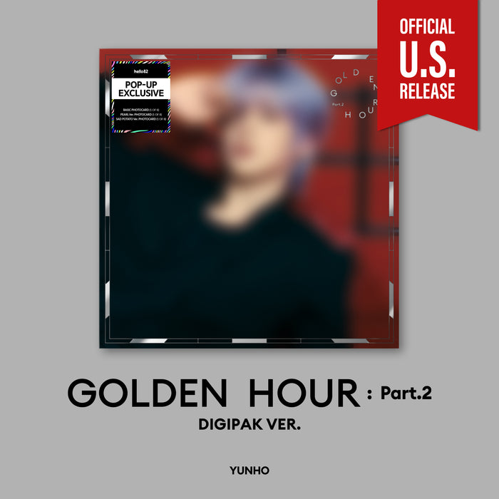 ATEEZ 11TH MINI ALBUM  [ GOLDEN HOUR : PART.2 ] DIGIPACK VER.+US POB (POP-UP Exclusive VER. from hello82) [US RELEASE]