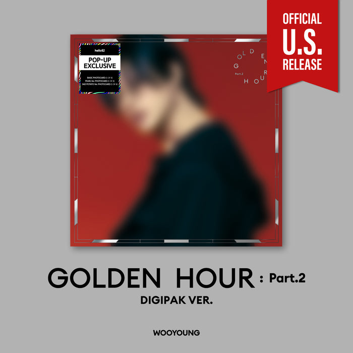 ATEEZ 11TH MINI ALBUM  [ GOLDEN HOUR : PART.2 ] DIGIPACK VER.+US POB (POP-UP Exclusive VER. from hello82) [US RELEASE]