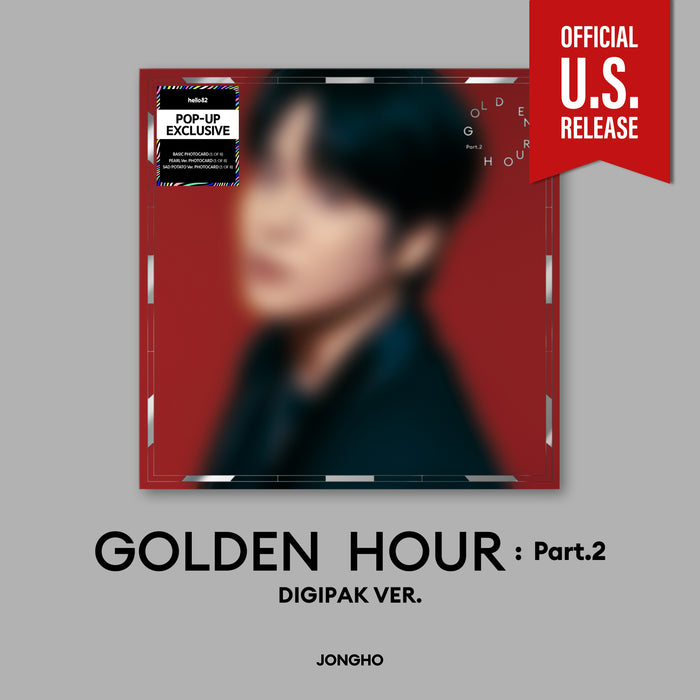 ATEEZ 11TH MINI ALBUM  [ GOLDEN HOUR : PART.2 ] DIGIPACK VER.+US POB (POP-UP Exclusive VER. from hello82) [US RELEASE]