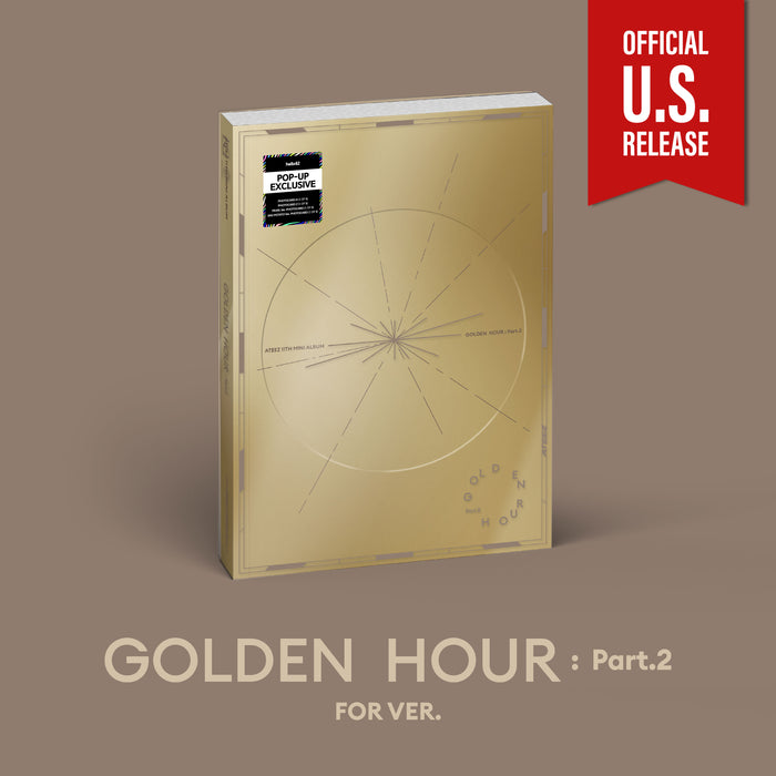 ATEEZ 11TH MINI ALBUM  [ GOLDEN HOUR : PART.2 ] POP-UP Exclusive VER. from hello82