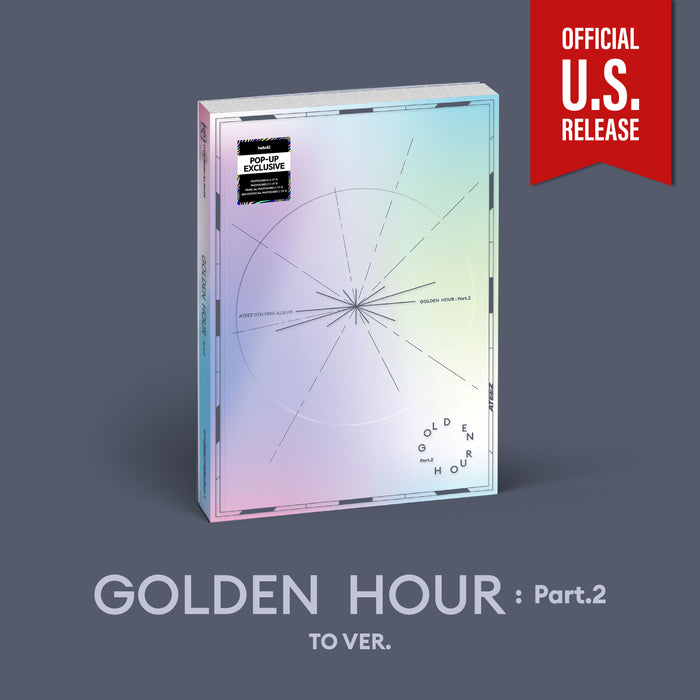 ATEEZ 11TH MINI ALBUM  [ GOLDEN HOUR : PART.2 ] POP-UP Exclusive VER. from hello82