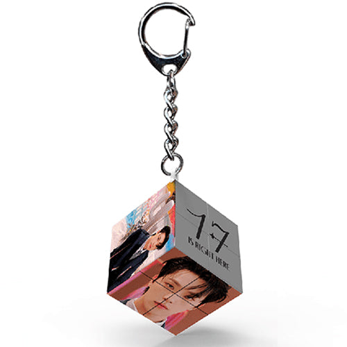 SEVENTEEN MINI CUBE KEYRING [ 17 RIGHT HERE ]