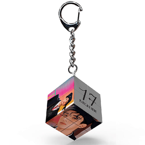 SEVENTEEN MINI CUBE KEYRING [ 17 RIGHT HERE ]