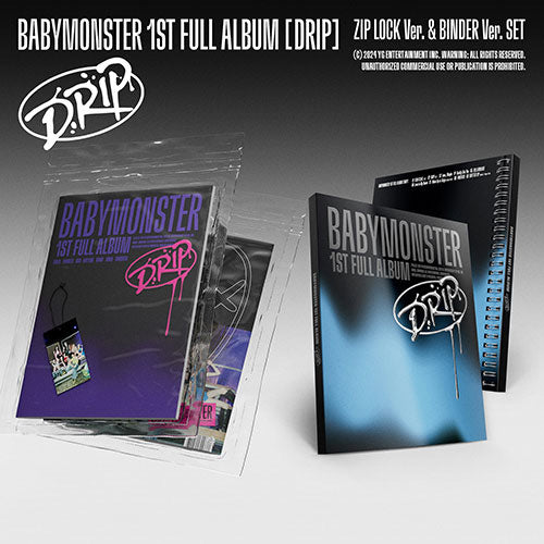 BABYMONSTER 1ST FULL ALBUM [ DRIP ]+POB