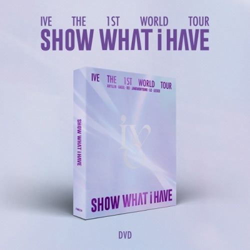 IVE THE 1ST WORLD TOUR [ SHOW WHAT I HAVE ] DVD+1 SELFIE PHOTOCARD