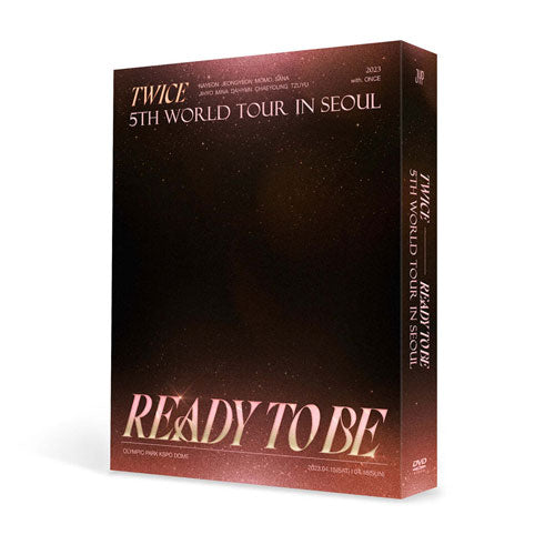 TWICE 5TH WORLD TOUR [ READY TO BE ] IN SEOUL DVD - Music Plaza