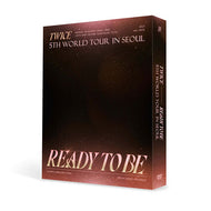TWICE 5TH WORLD TOUR [ READY TO BE ] IN SEOUL DVD+1 RANDOM POLAROID