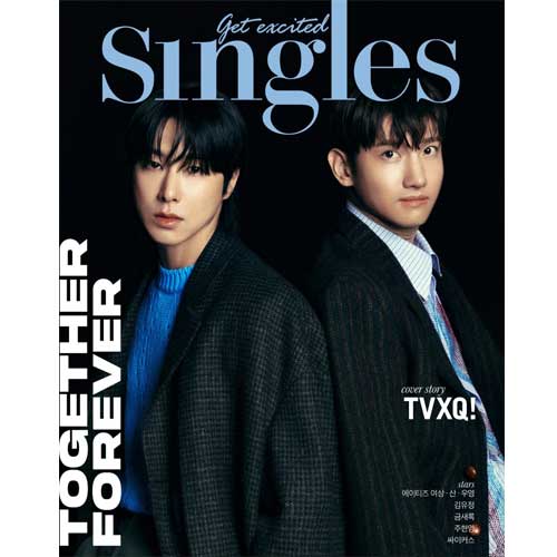 싱글즈 | SINGLES 2024-01 [ YEOSANG, SAN, WOOYOUNG ] + 1 POSTCARD