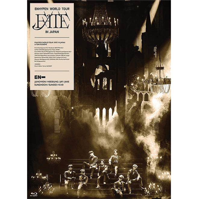 ENHYPEN WORLD TOUR 'FATE' IN JAPAN [Limited Edition] BLU-RAY