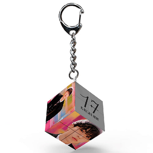 SEVENTEEN MINI CUBE KEYRING [ 17 RIGHT HERE ]