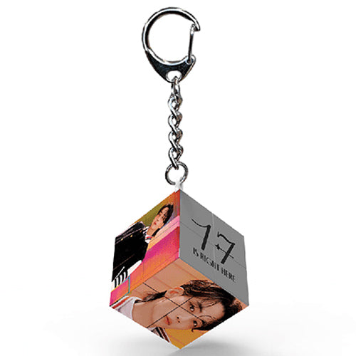 SEVENTEEN MINI CUBE KEYRING [ 17 RIGHT HERE ]