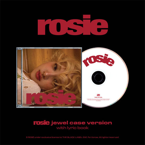 ROSÉ | ROSE FIRST STUDIO ALBUM [ ROSIE ] JEWEL VER.