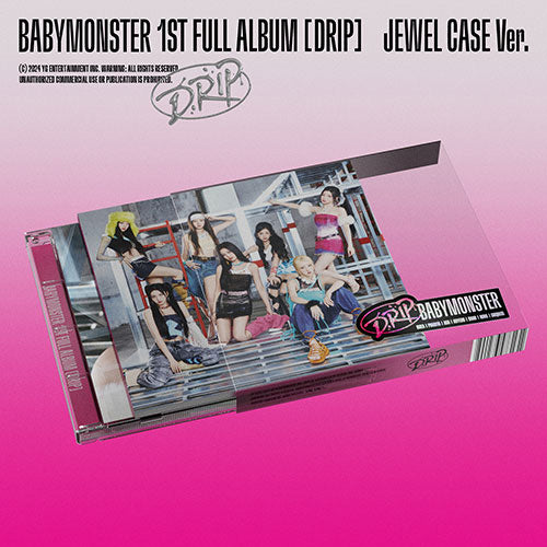 BABYMONSTER 1ST FULL ALBUM [ DRIP ] JEWEL CASE VER.