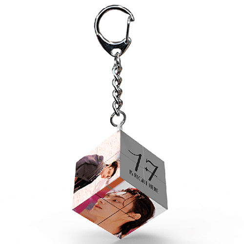 SEVENTEEN MINI CUBE KEYRING [ 17 RIGHT HERE ]