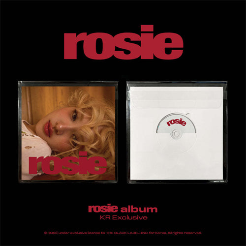 ROSÉ | ROSE FIRST STUDIO ALBUM [ ROSIE ] KR Exclusive